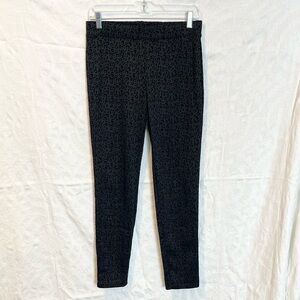 Jaclyn Smith Vintage Pull-On Leopard Print Pants, Size S